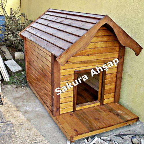 Ahşap Köpek Kulübesi 060