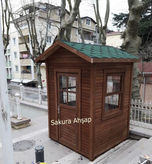 Ahşap Güvenlik Kulübesi 030