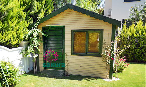 Ahşap Bahçe Kulübesi 070