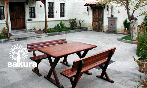 Ahşap Piknik Masası-020
