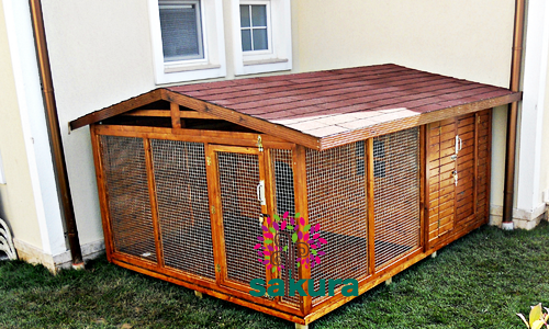 Bahçeli Köpek Kulübesi 105