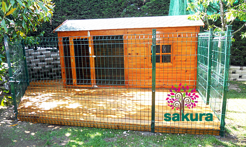 Bahçeli Köpek Kulübesi 110