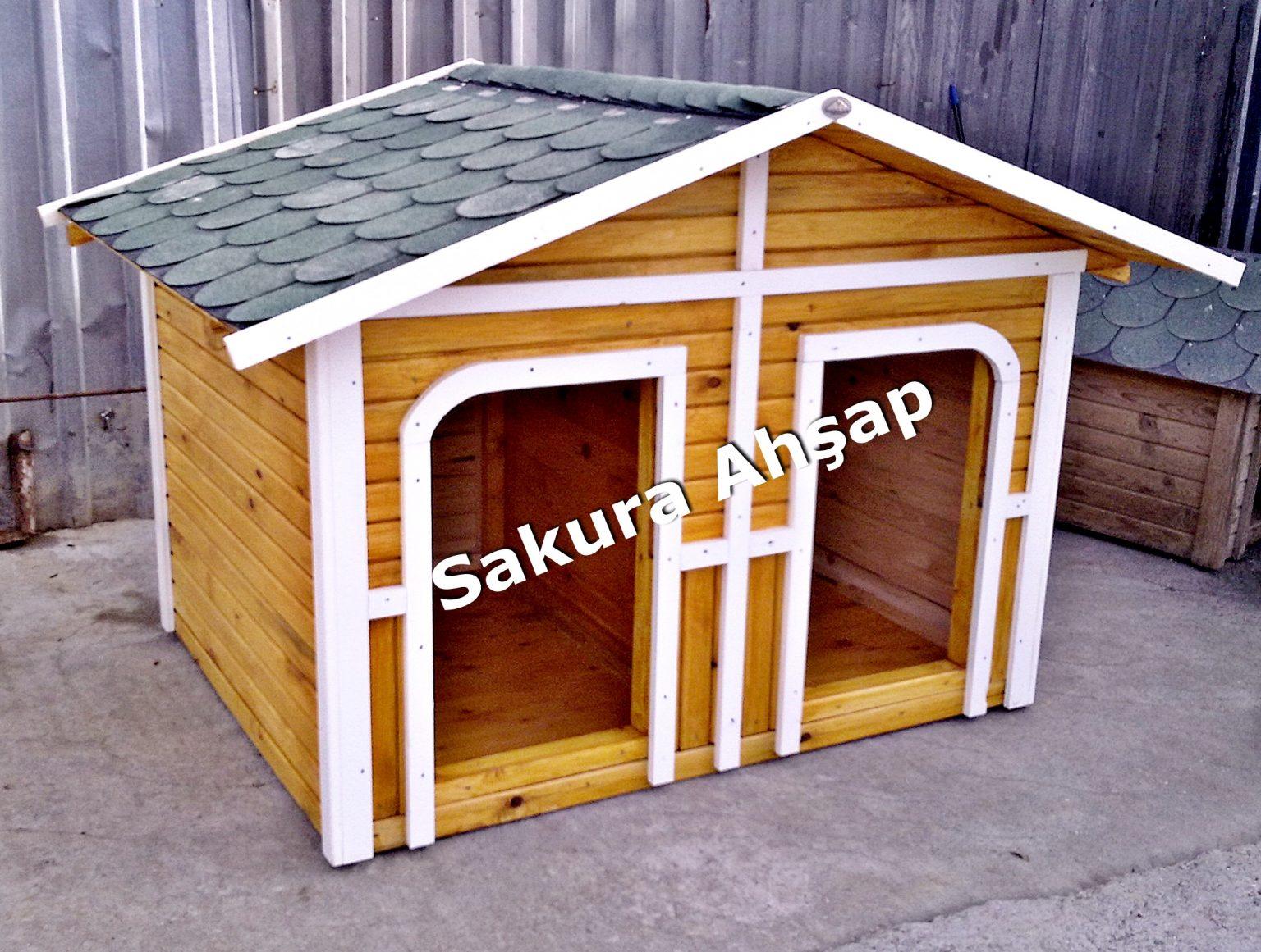 Ahşap Köpek Kulübesi 095 Sakura Ahşap