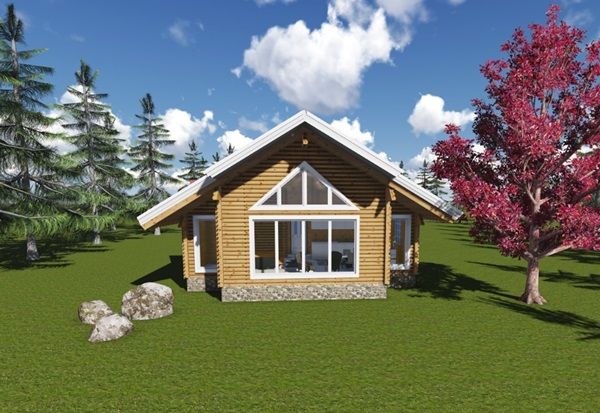Ahşap Kütük Ev Modelleri ve Projeleri Sakura Ahşap