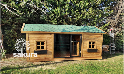 Ahşap Köpek Kulübe Modelleri-045