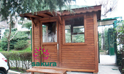 Ahşap Bekçi Kulübesi – 010