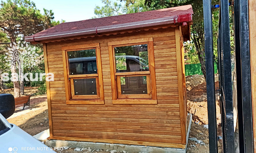 Ahşap Satış Büfesi 025